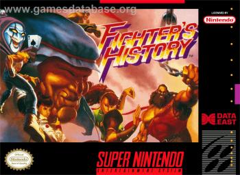 Cover Fighter's History for Super Nintendo